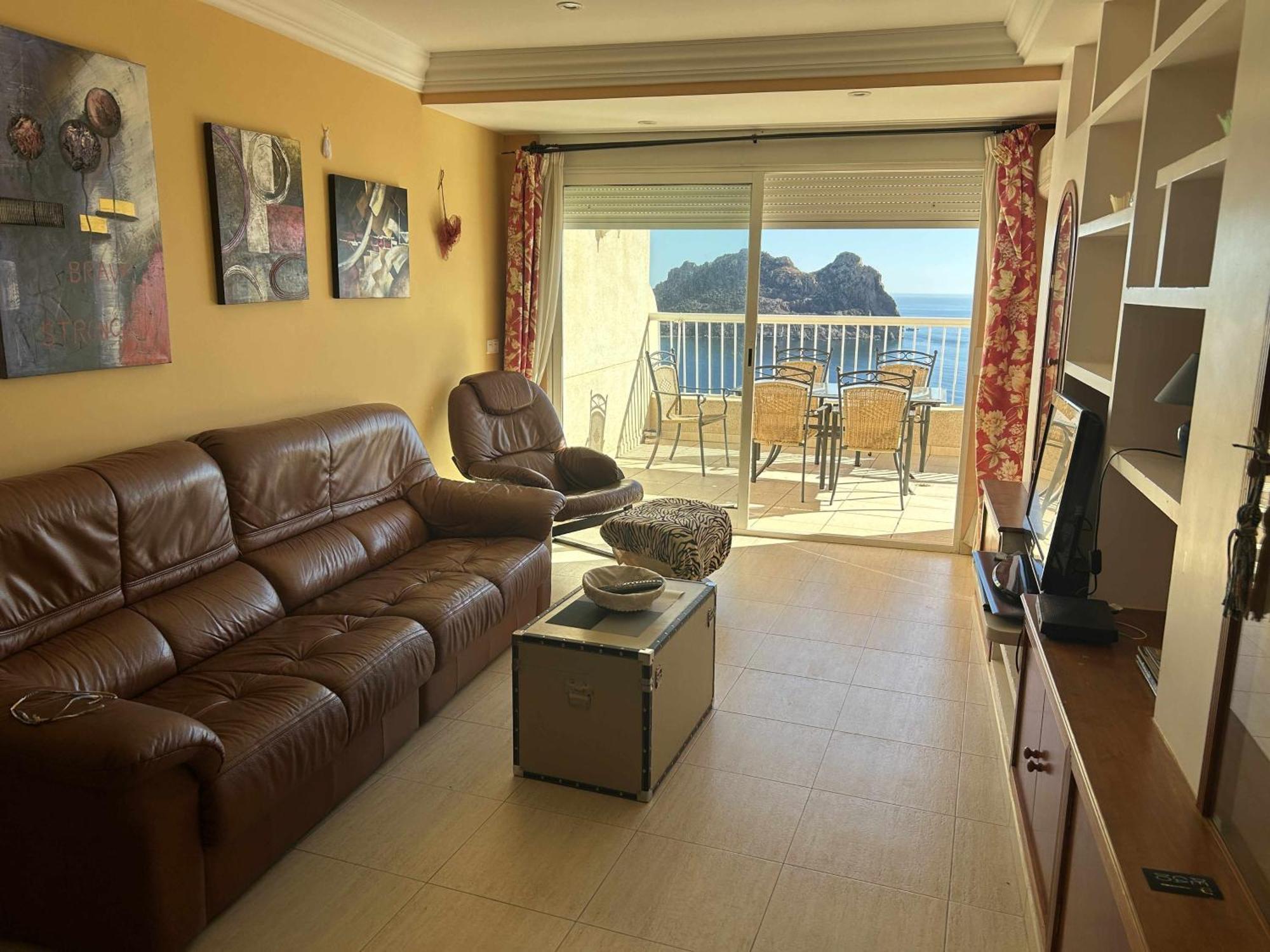 Apartamento Gladines Con Magnificas Vistas Al Mar Águilas Eksteriør billede